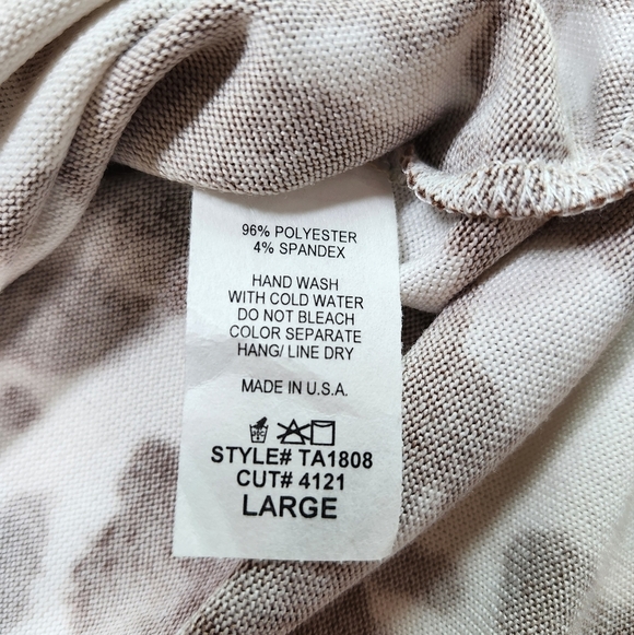 Bombom Brown and White Cow Print Women's Top - Picture 11 of 15